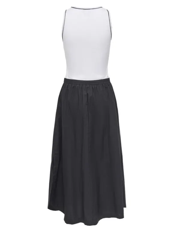 ONLZAYA S/L LONG DRESS WVN EX