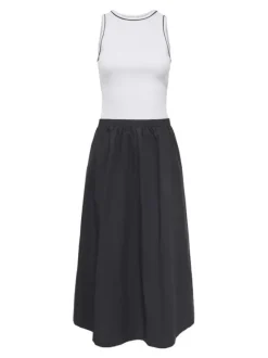 ONLZAYA S/L LONG DRESS WVN EX
