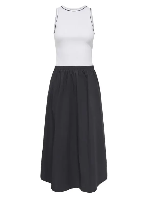 ONLZAYA S/L LONG DRESS WVN EX