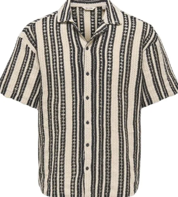 ONSDANI CROCHET SS SHIRT