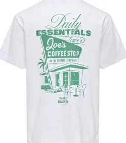 ONSFRED LIFE RLX SS PRINT TEE NOOS