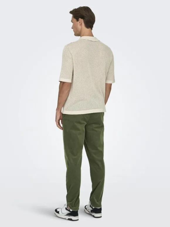 ONSTEGAN LIFE RLX SS SHIRT KNIT