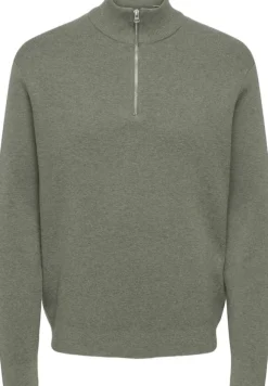 ONSTING LIFE REG HALF ZIP KNIT NOOS