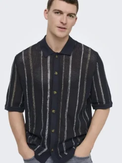 ONSTOBBY LIFE RLX SS SHIRT KNIT NO