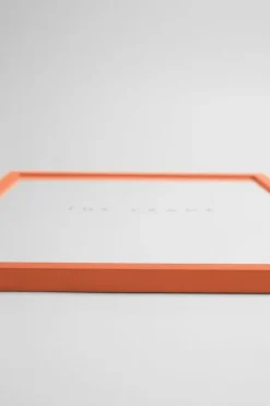 Orange Wood Frame