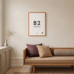 Orange Wood Frame