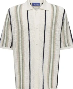 OSJLEON REG SS SHIRT KNT