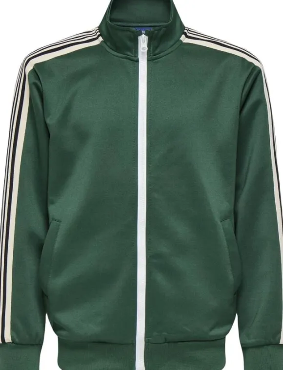OSJRIBER LS ZIP STRIPE TRACK SWEAT