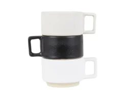 Otto Ceramic Mug with Handle | Black