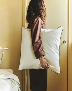 Outline Pillow Case-W60 x L50-Ivory