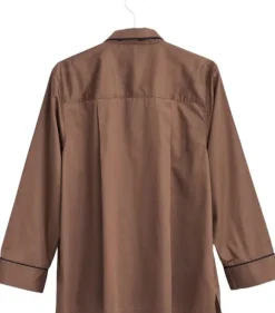 Outline Pyjama L/S Shirt-XS/S-Milk