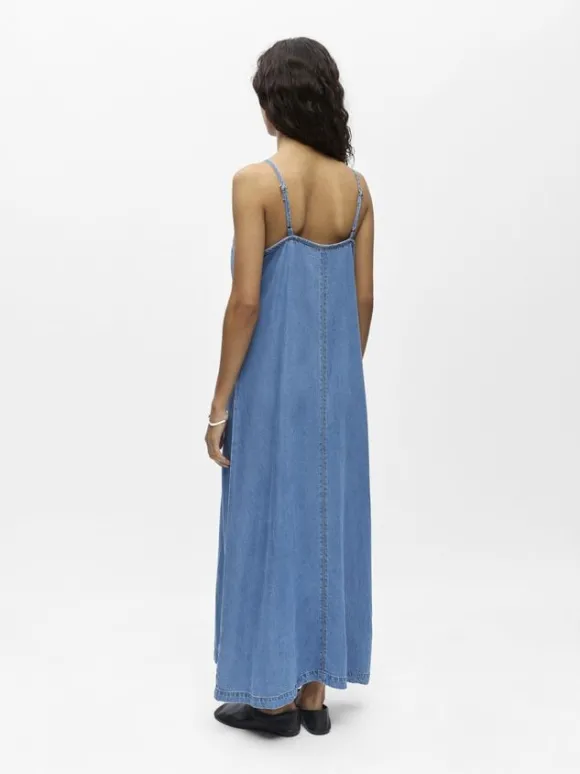 OUTOBJFRAME SINGLET DENIM DRESS 145