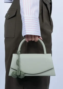 Overlapping Closure Handbag