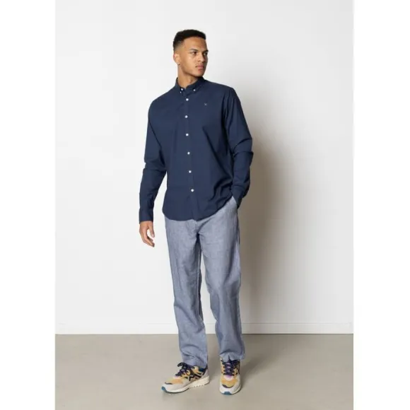 Oxford Stretch Plain L/S