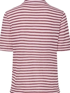 PCJEYA SS V-NECK LOOSE POLO D2D JRS