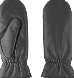PCNELLIE LEATHER MITTENS NOOS