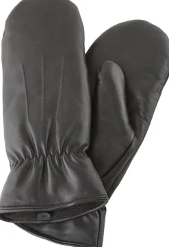 PCNELLIE LEATHER MITTENS NOOS
