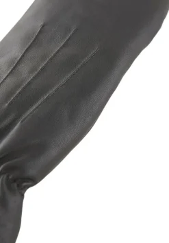 PCNELLIE LEATHER MITTENS NOOS