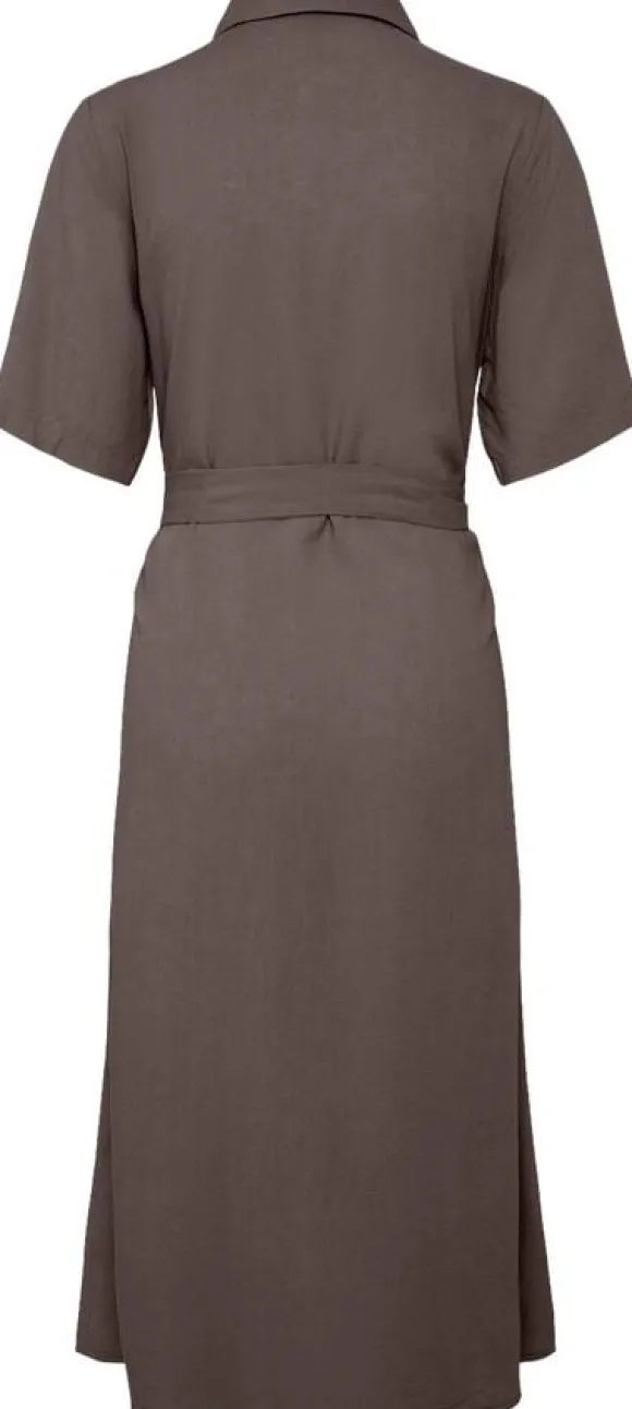 PCPIA 2/4 MIDI SHIRT DRESS WVN NOOS