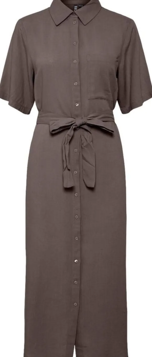 PCPIA 2/4 MIDI SHIRT DRESS WVN NOOS