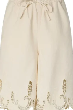 PCPIPER HW CROCHET DENIM SHORTS