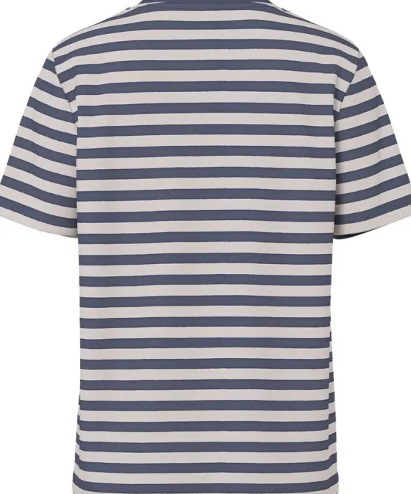 PCRIA SS TEE MULTICOL STRIPES NOOS