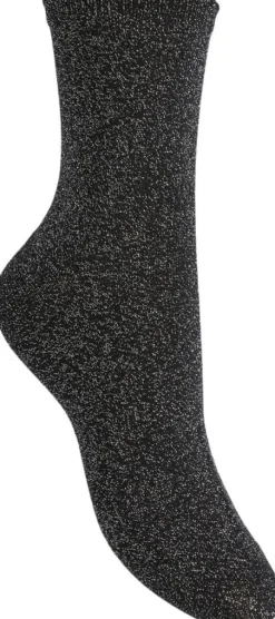 PCSEBBY GLITTER LONG 1 PACK SOCKS N