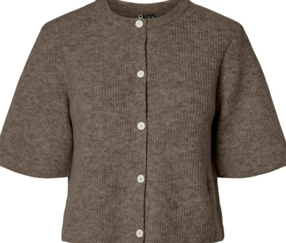 PCSILLY SS O-NECK KNIT CARDIGAN NOO