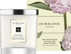 Peony & Blush Suede Home Candle