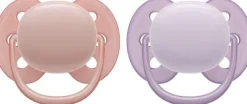 Philips Avent ultra soft sut - Pakke med 2 - 0-6m girl