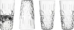Picnic Juni tumbler, 4-pcs (6) Clear