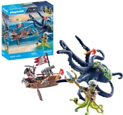 Playmobil Kamp med Kæmpe Blæksprutte