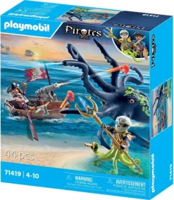 Playmobil Kamp med Kæmpe Blæksprutte