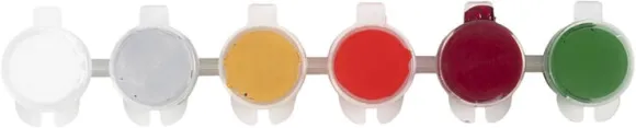 Plus Color Hobbymaling, 6x5ml.