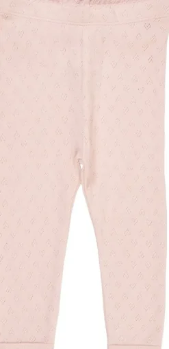 POINTELLE HEART LEGGINGS