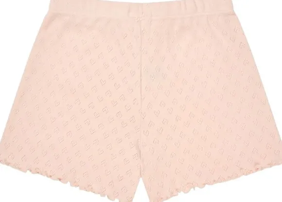 POINTELLE HEART SHORTS