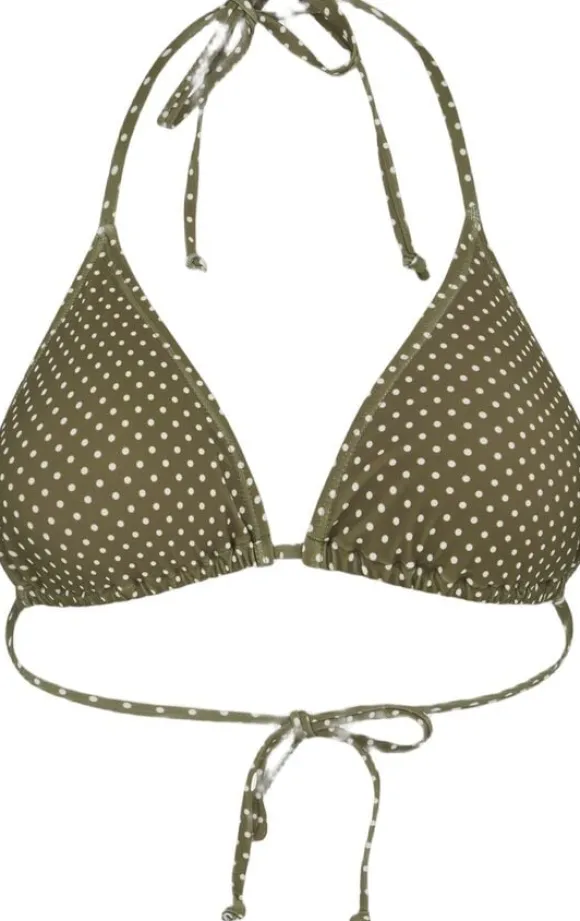 Polka Dot Bel Bikini Top