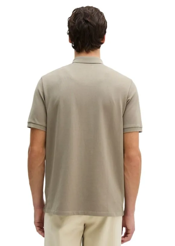 Polo shirt, short sleeve, button pl