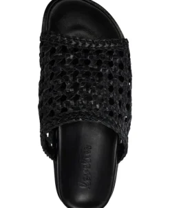 POSITANO - WOVEN LEATHER SLIDE