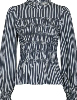 Possa Big Stripe Blouse