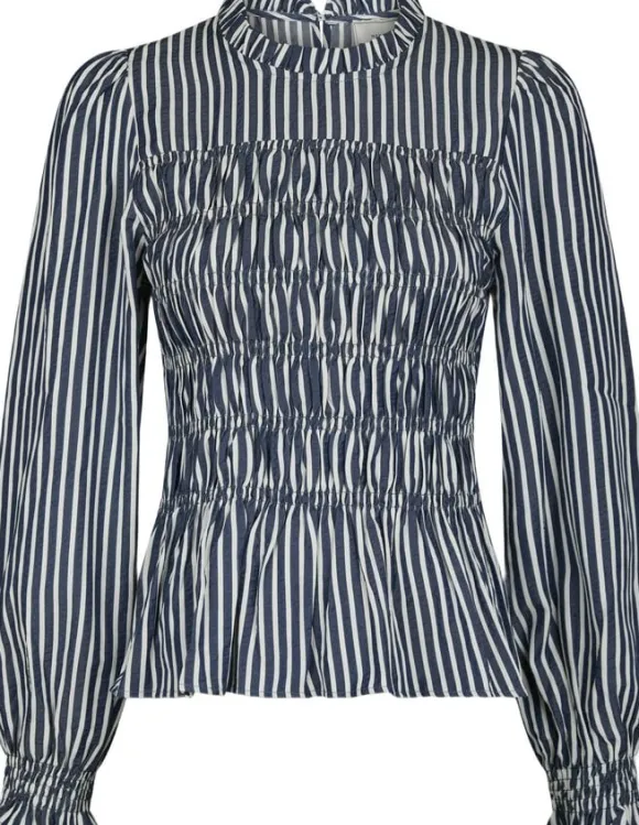 Possa Big Stripe Blouse