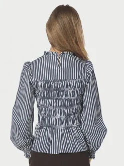Possa Big Stripe Blouse