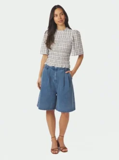 Possini Mega Check Blouse