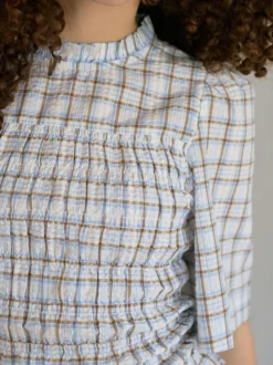 Possini Mega Check Blouse