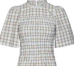 Possini Mega Check Blouse
