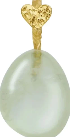 Prehnite Earth Pendant