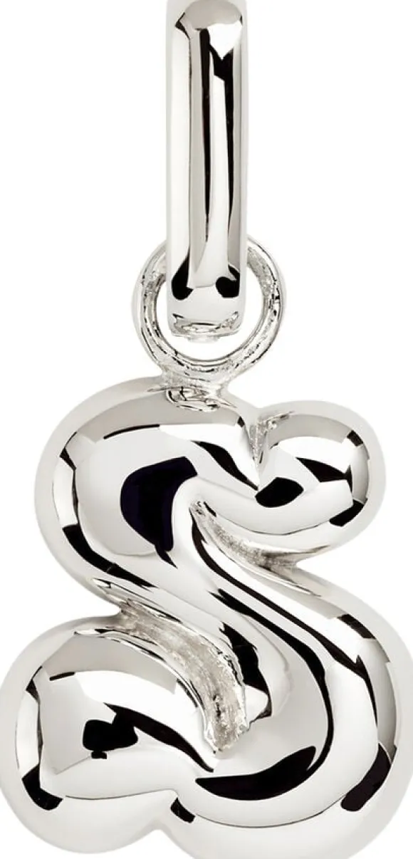 Puffer Letter Charm - S