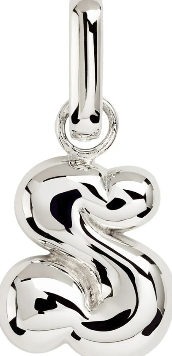 Puffer Letter Charm - S