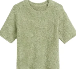 Pullover, shortsleeve, round neck