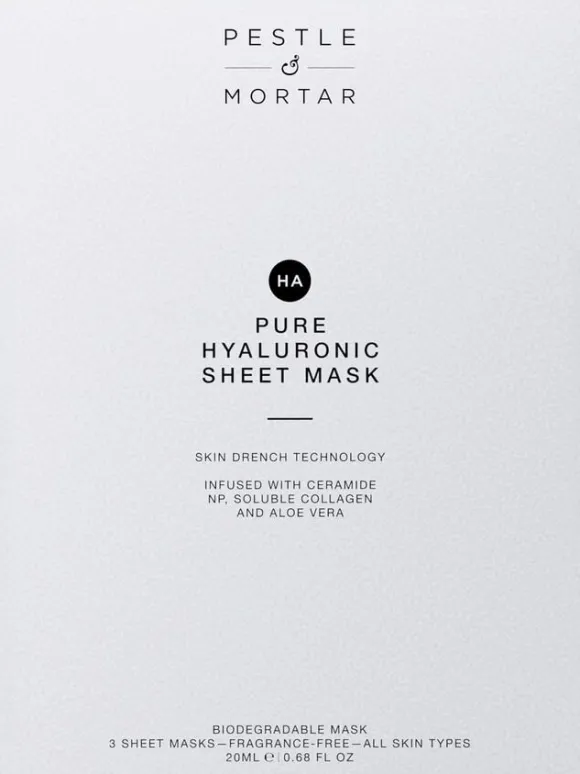 Pure Hyaluronic Sheet Mask 3 pcs